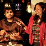 Aakash Mehta sang out fat-boy jokes while playing the ukulele