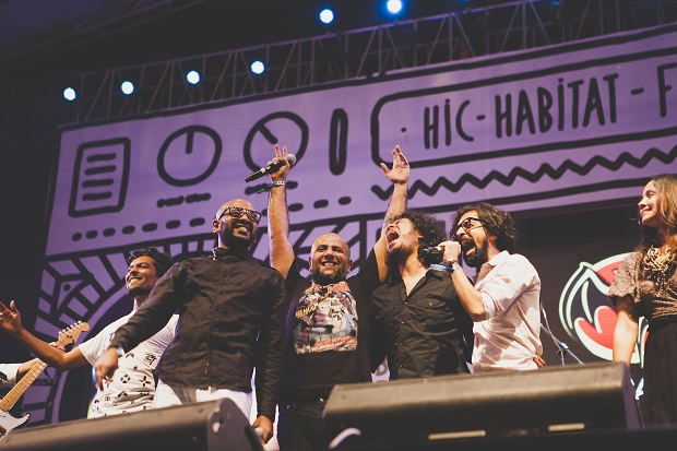 Karsh Kale Collectiv and the NH7 All Stars. Picture: Parizad D