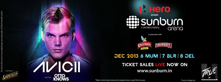 Sunburn Arena with Avicii : Mumbai @ Mumbai (to be announced)