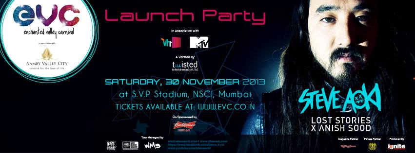 EVC Launch Party with Steve Aoki @ S.V.P Stadium
