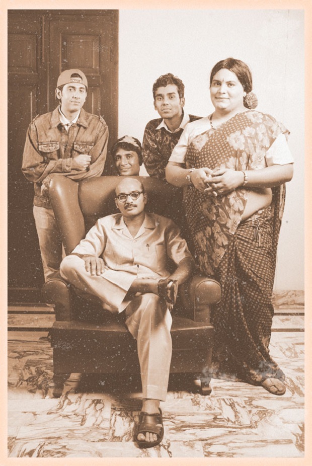 Big Big Joke album cover. Picture: Roycin D'Souza Clockwise from left: Gaurav Gupta, Johan Pais, Pozy Dhar, Jai Row Kavi, Sidd Coutto
