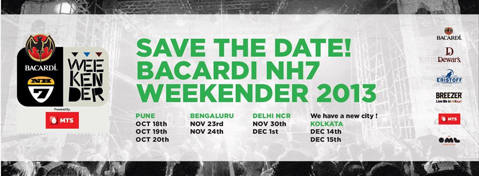 Bacardi NH7 Weekender, Pune @ Pune 