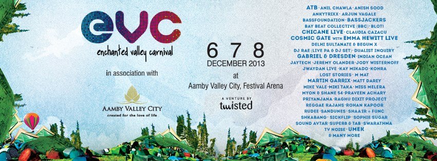 Enchanted Valley Carnival, Festival  @ Aamby Valley City