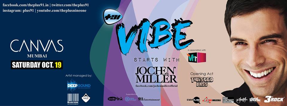 Plus91 VIBE with Jochen Miller @ Canvas