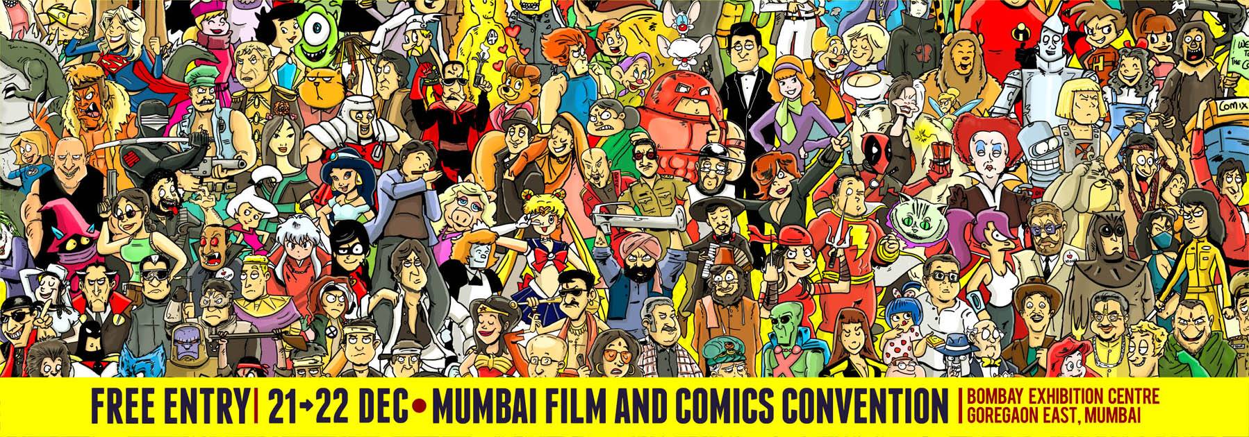Mumbai Film & Comics Convention 2013! @ Bombay Convention & Exhibition Centre
