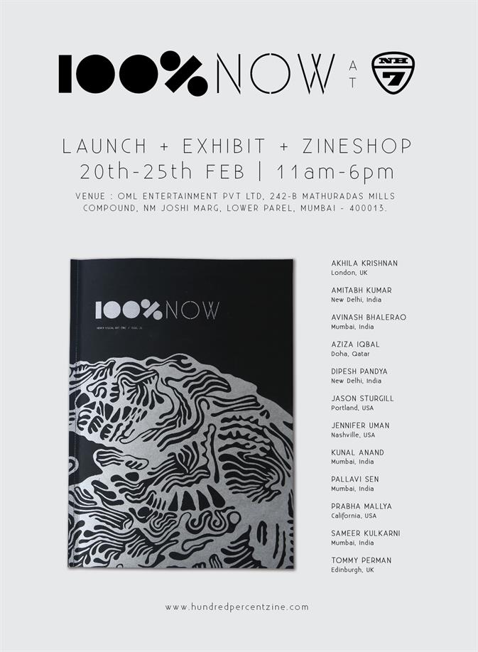 100 % Zine Launch  @ Only Much Louder