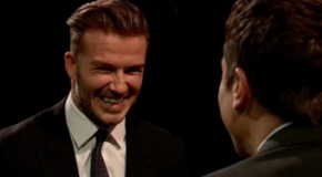 Watch David Beckham Egg Himself