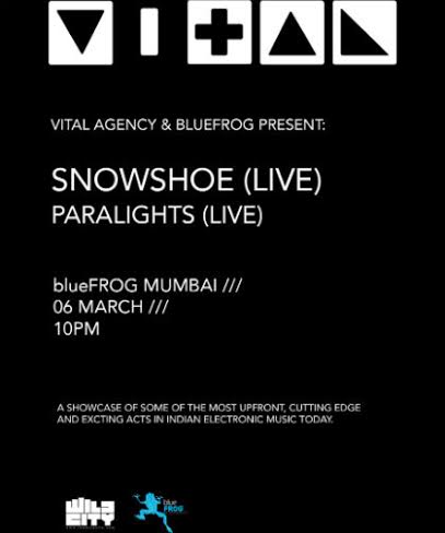 Vital Agency and blueFROG Present: Snowshoe & Paralights @ Blue Frog
